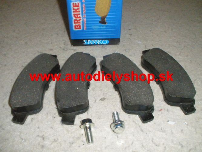 Hyundai LANTRA 4/98-7/00 predné platničky / SAMKO /