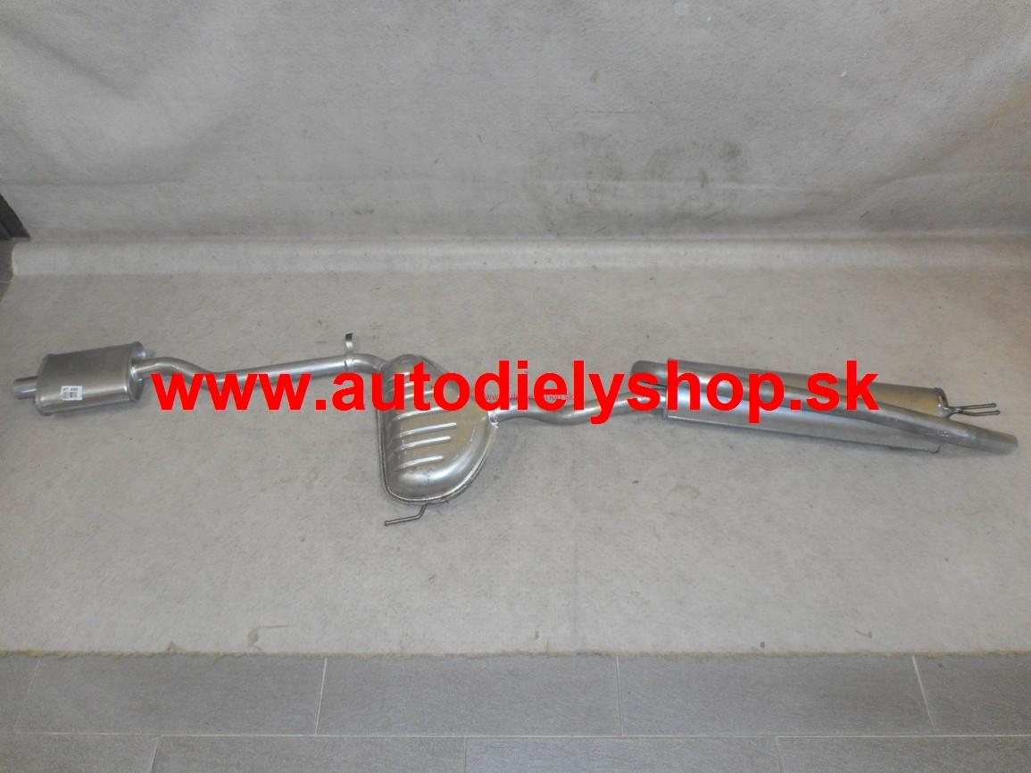 Fiat MAREA 7/96-Stred+zadný tlmič výfuku 1,8i/83kw,SDN,kombi 