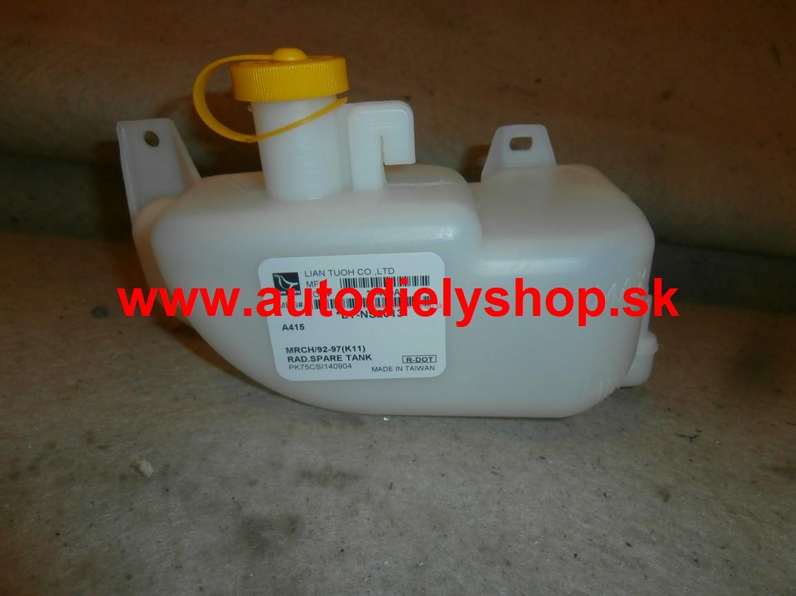 Nissan MICRA K11 4/98-1/03 vyrovnávacia nádržka chladiča