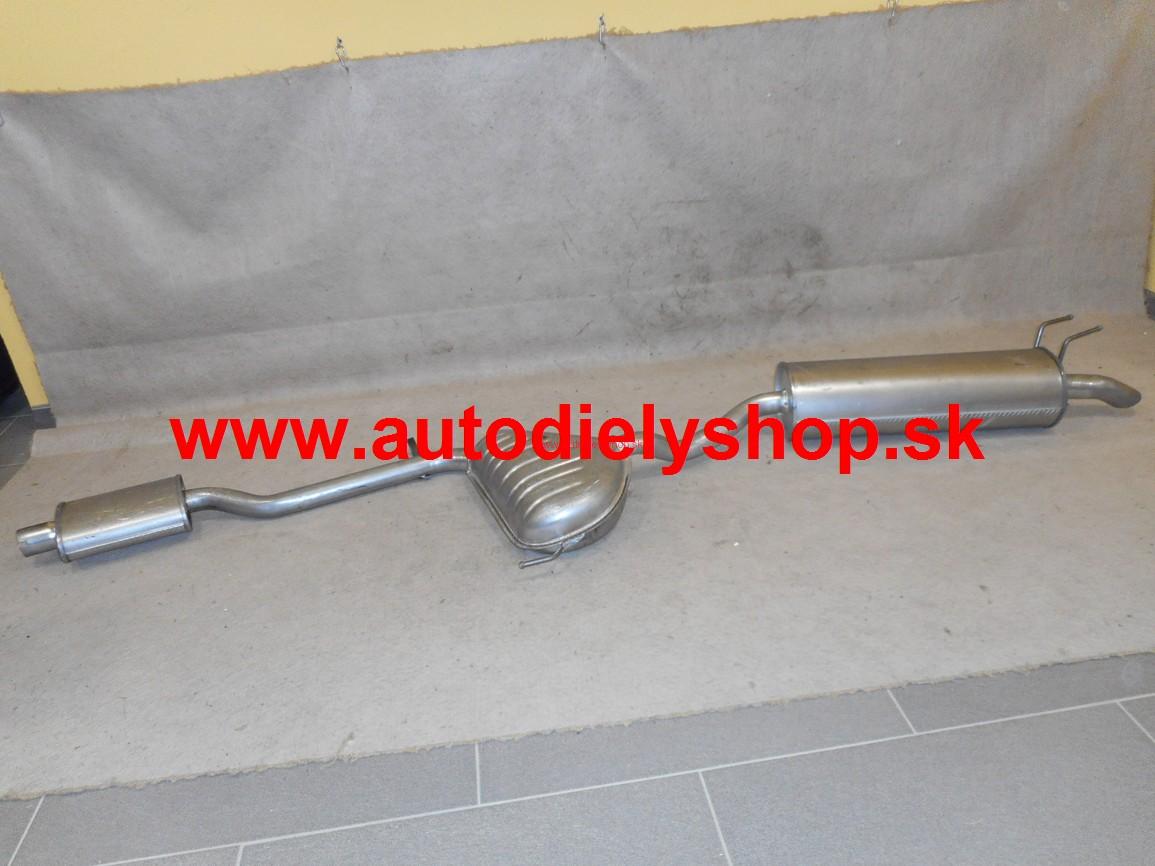 Fiat MAREA 7/96-05/2002  Stred+zadný tlmič výfuku 1,9TD-1,9JTD