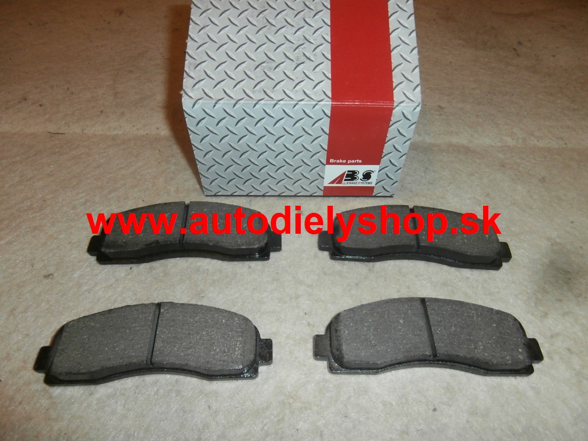 Nissan MICRA K11 4/98-1/03 predné platničky Sada / A.B.S./