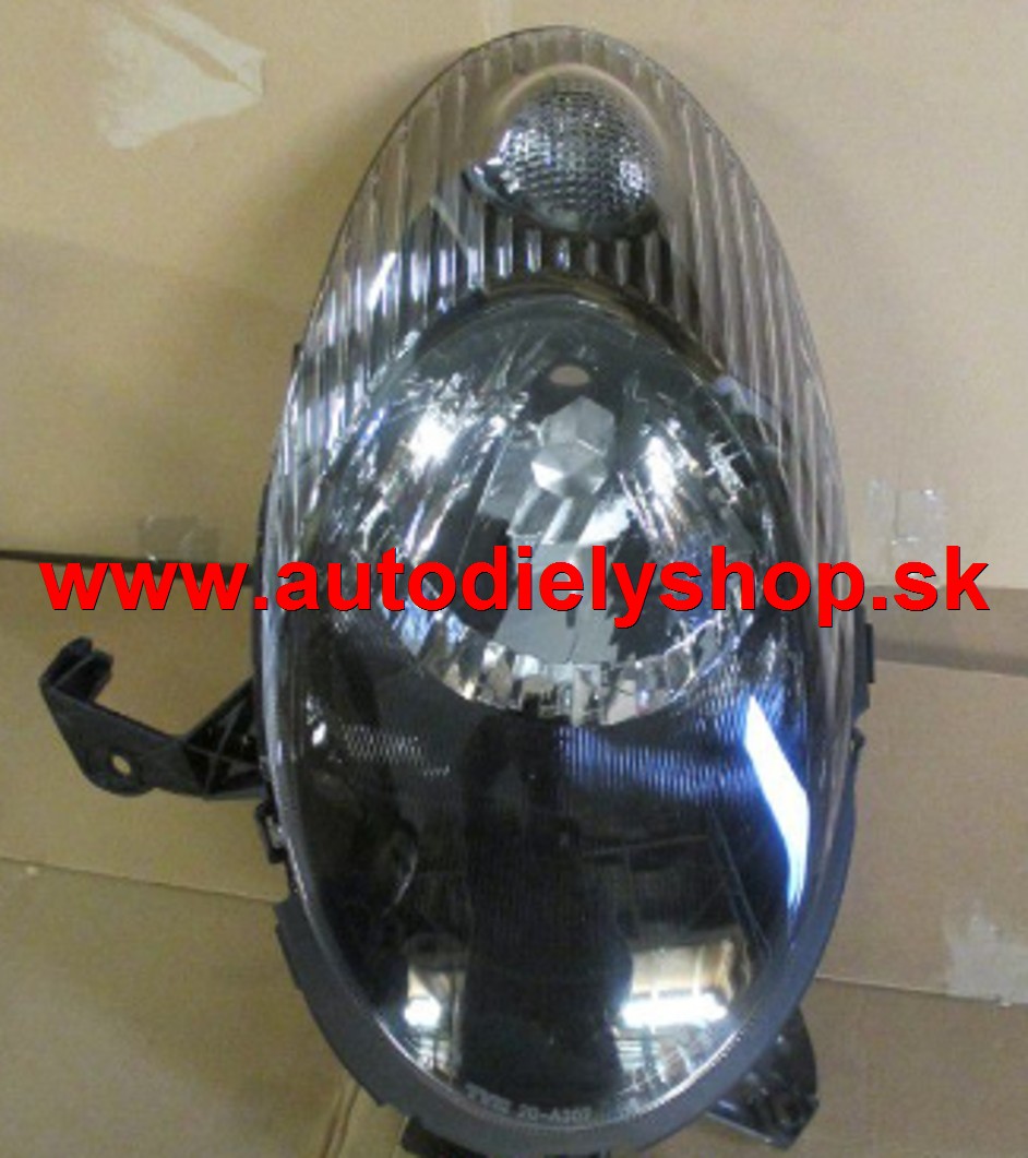 Nissan MICRA K12 2/03-05 svetlo predne Pravé / čierne