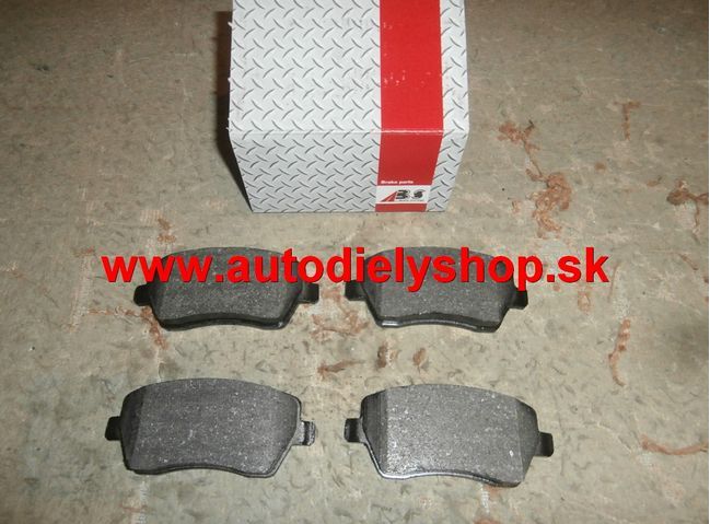 Nissan MICRA K12 2/03-05 predné platničky Sada / A.B.S /