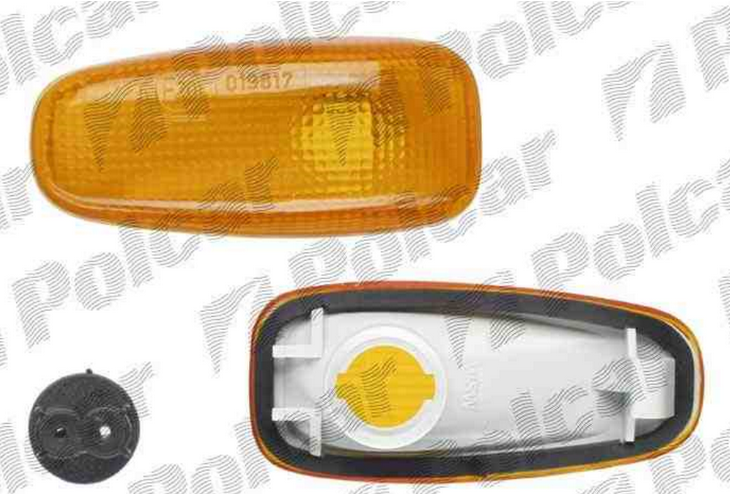 Mercedes Sprinter 00-06 bočné smerovky Sada L+P /oranžové/