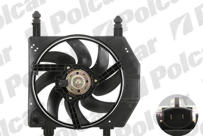 Mazda 121 1/96-2/00 ventilátor chladičov s AC