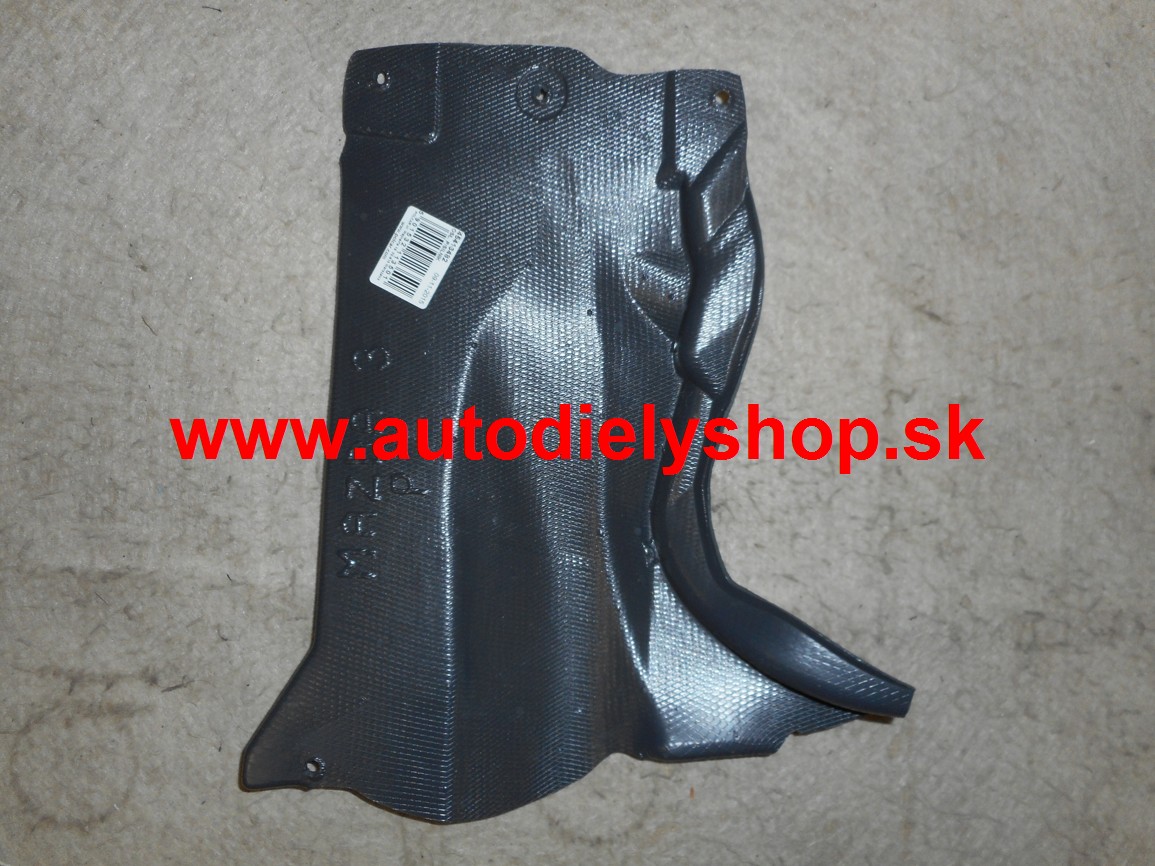 Mazda 3 10/03-6/09 kryt pod motor Pravý