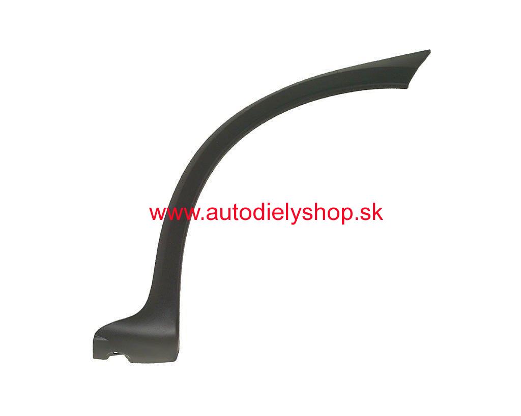 Opel Corsa C 00-06 lišta zadného blatníku Ľavá
