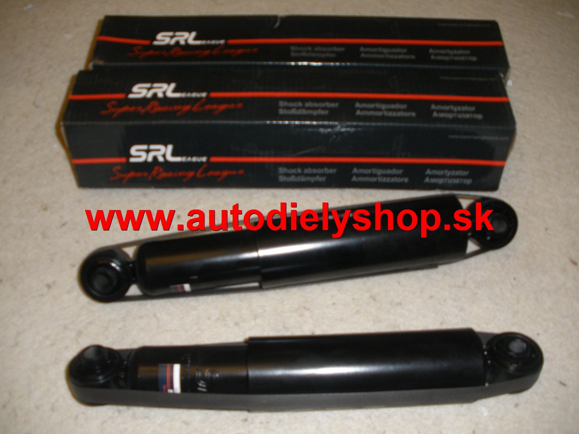   Fiat PANDA 9/03- Zadné tlmiče sada L+P / SRL / 