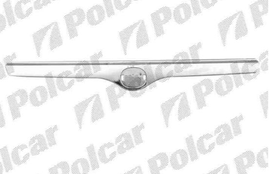Mazda 323 SED,HB 323F 10/98-2/01 lišta masky / chromová /