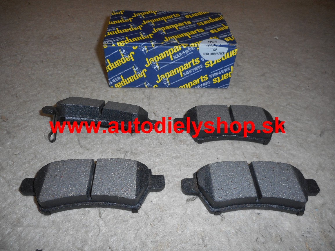 Nissan PATHFINDER 9/05-zadné platničky Sada / JAPANPARTS / 17diskov