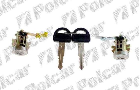 Mazda 323 SED,HB 323F 10/98-2/01 2x zámok dverí + 2 x kľúč