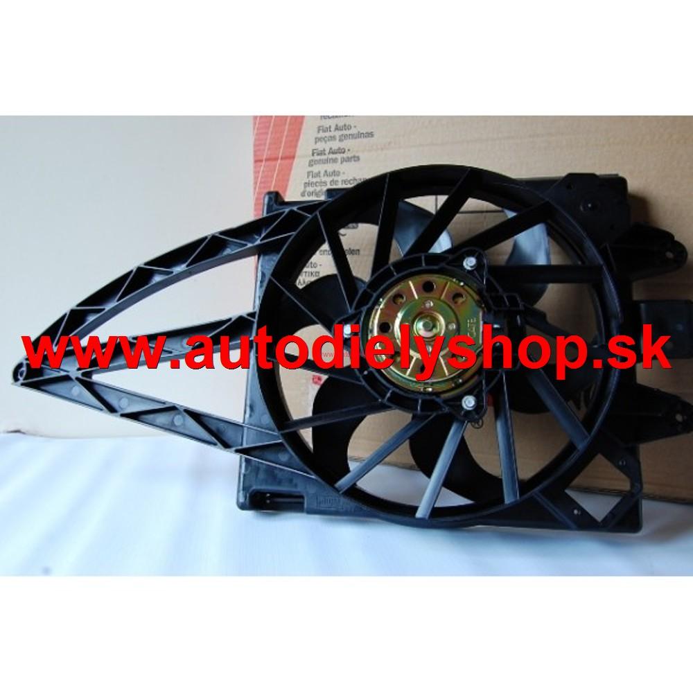  Fiat PANDA 9/03- Ventilátor chladiča 1,1i-1,2i s AC 	