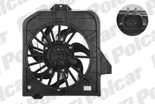 Chrysler VOYAGER 4/01-3/04 ventilátor chladiča Pravý