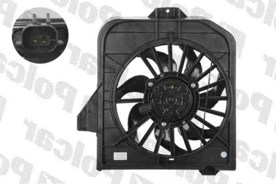 Chrysler VOYAGER 4/01-3/04 ventilátor chladiča ľavý