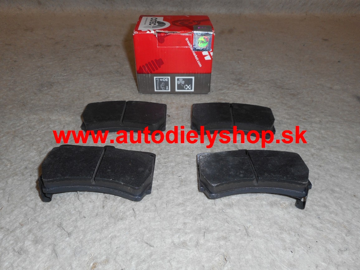 Mazda 323F 5/94-9/98 predné platničky Sada / TRW / 1,5i