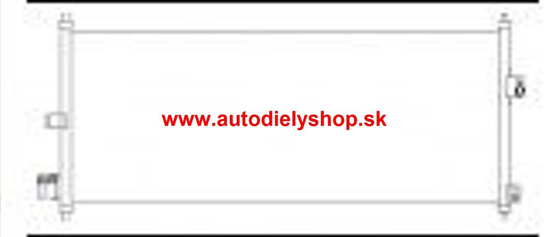 Nissan PRIMERA P(W) 12 3/02- chladič klimi / pre všetky typy /