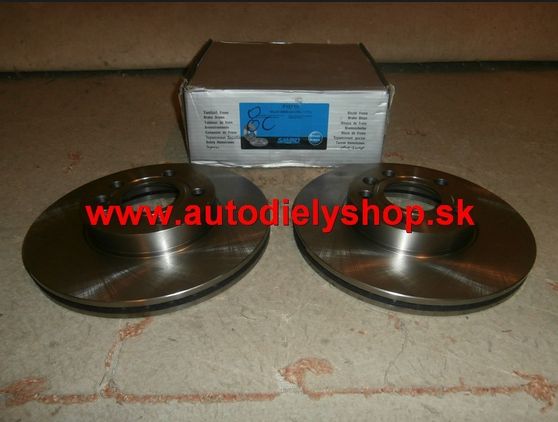 Kia RIO 9/02- predné brzdové kotúče 254mm /Samko/