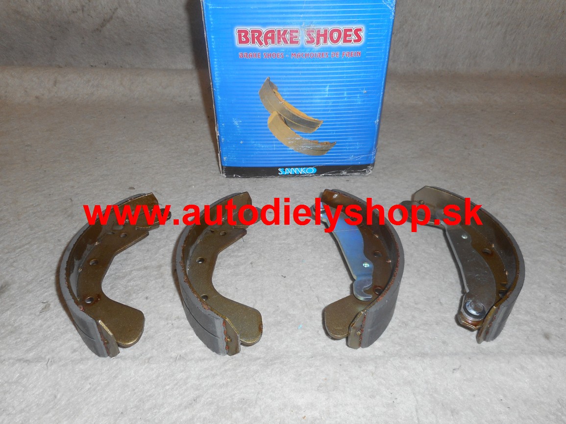 Opel Corsa C 12/00-06 zadné čeluste 200mm Sada Ľ+P,s ABS