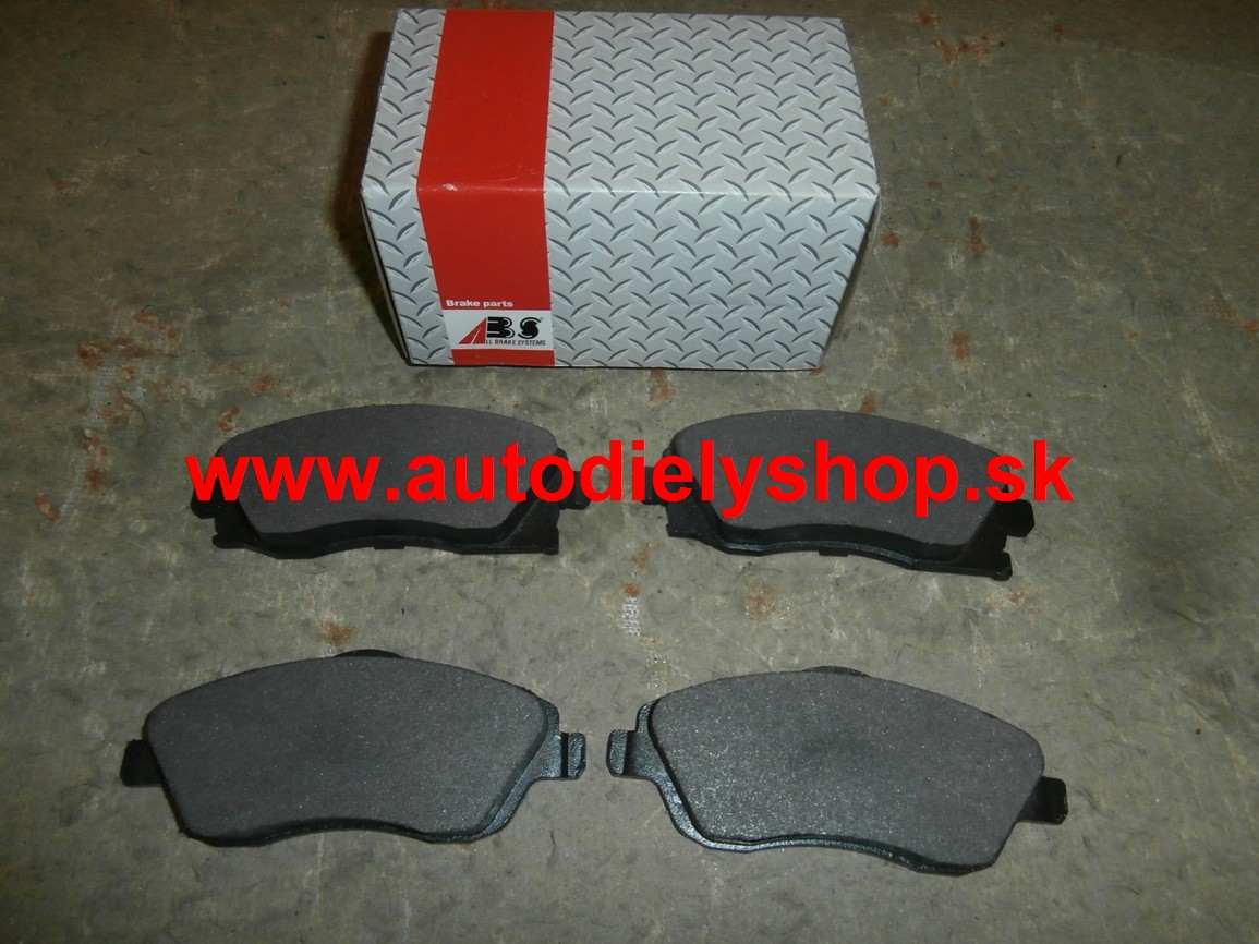 Opel Corsa C 12/00-06 predné brzdové platničky / A.B.S /
