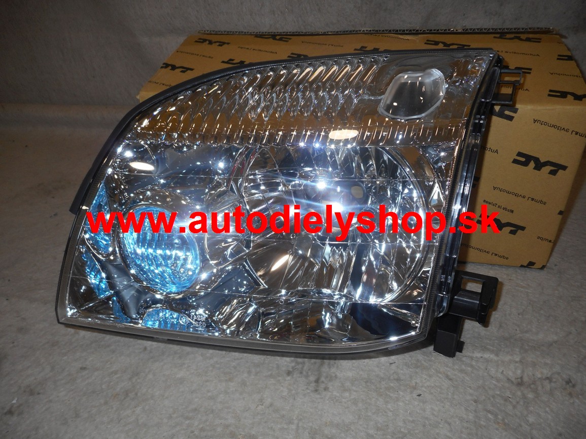 Nissan X TRAIL 6/01- svetlo H4 Ľavé / TYC / elektrické