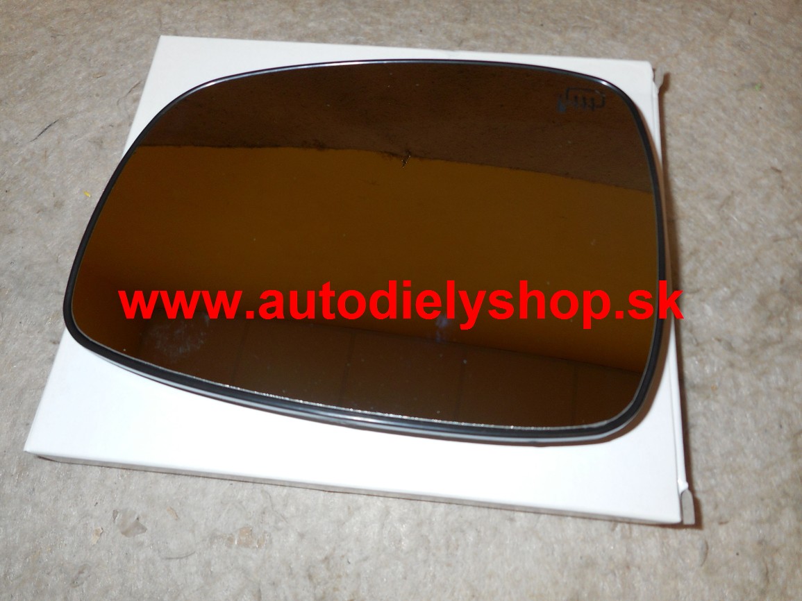 Suzuki SWIFT 05-9/2010 sklo zrkadla ľavé,vyhrievané