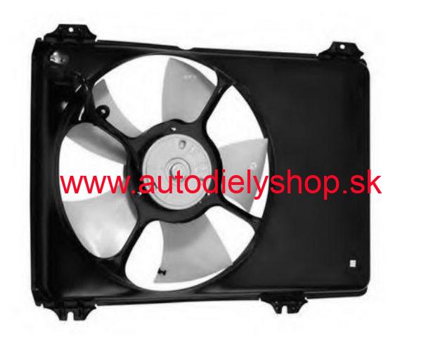 Suzuki SWIFT 05-9/2010 ventilátor chladiča 1,3-1,5-1,3DiDS
