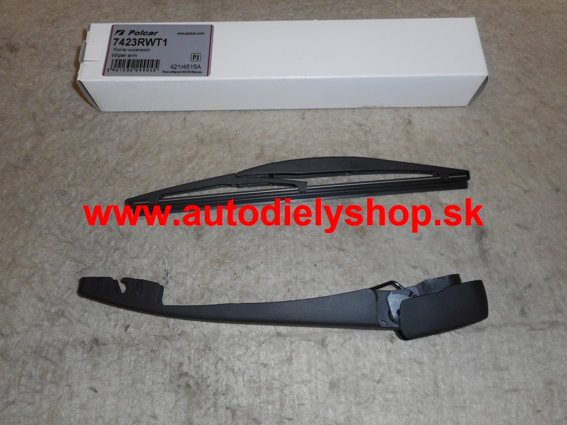 Suzuki SWIFT 05-9/2010 zadné ramienko stierača Komplet