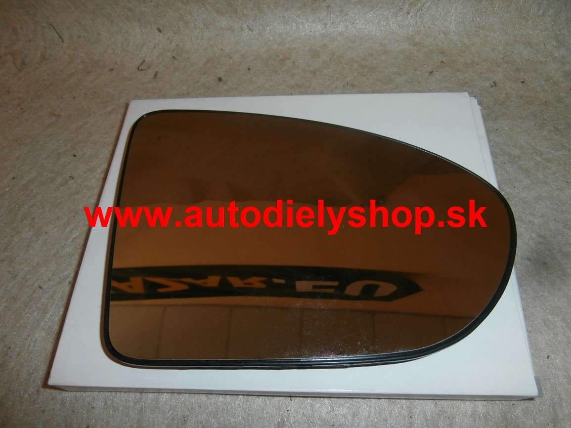 Nissan QASHQAI 07-sklo zrkadla Pravé,vyhrievané