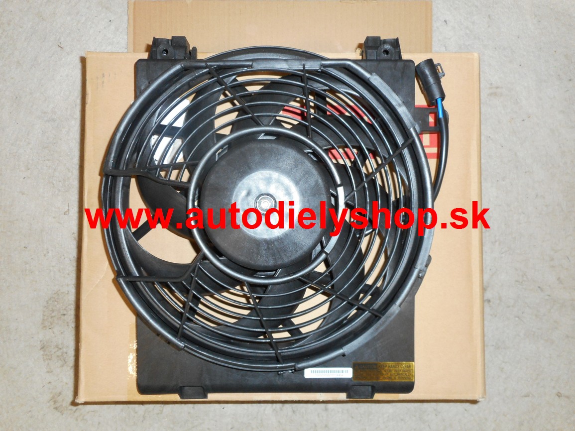 Opel Corsa C 00-06 ventilátor chladiča klímy 1,0-1,2-1,4