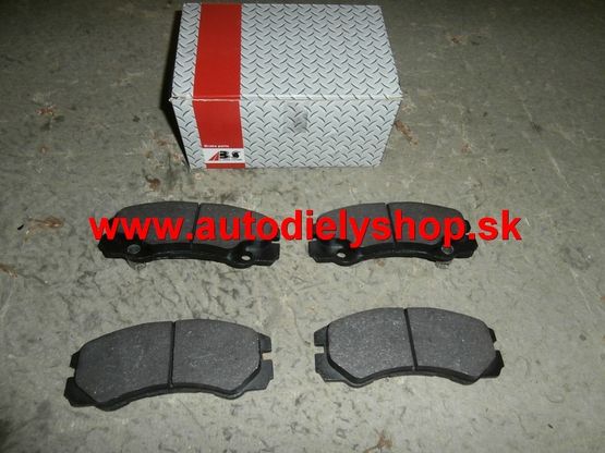 Kia SORENTO 5/02- zadné platničky Sada / zn.A.B.S. /