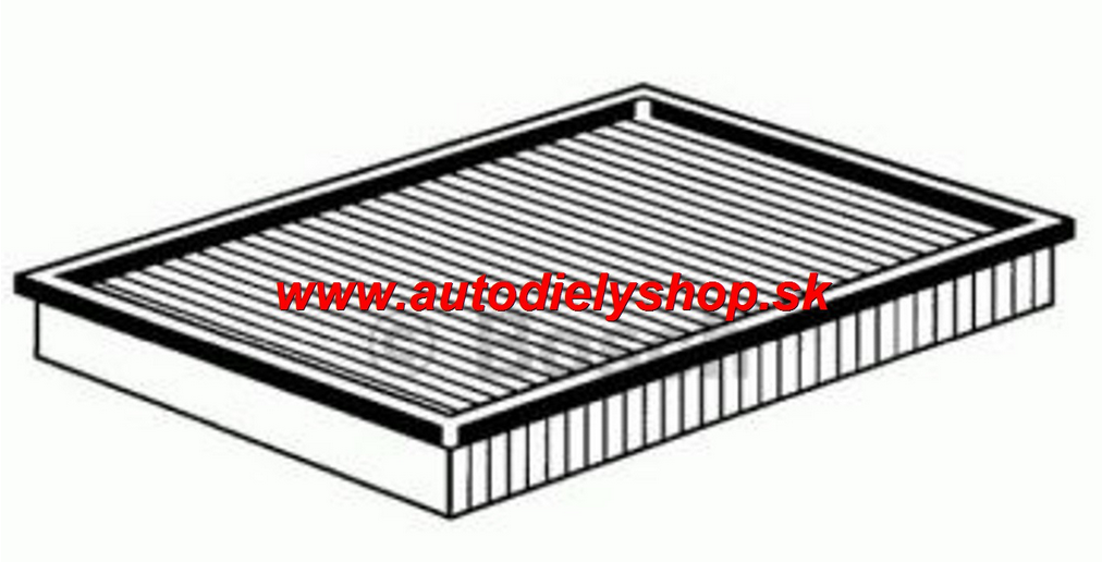 Suzuki SX4 6/06- vzduchový filter 1,6DDiS / MISTAF/