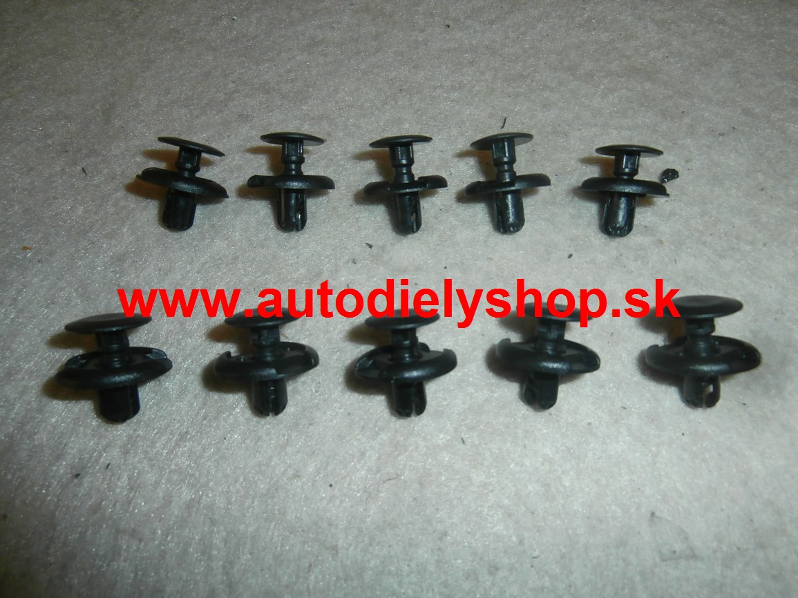 Suzuki WAGON R 7/00- príchytky podblatníkov 10 ks