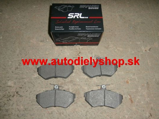 Volvo S40, V40 2/96-12/03 Zadné platničky /SRL/
