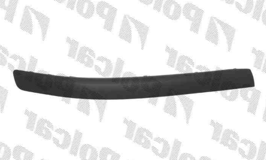 Volvo S60 8/00-4/04 lišta predného nárazníku Pravá