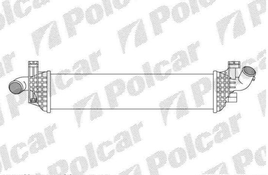 Volvo S40, V50 04- chladič vzduchu 1,6Di-2,0Di