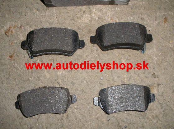 Rover 400 5/95-3/00 zadné platničky Sada / SAMKO /