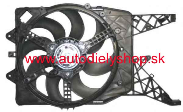 Opel CORSA D 06- ventilátor chladiča 1,3CDTi-1,7CDTi