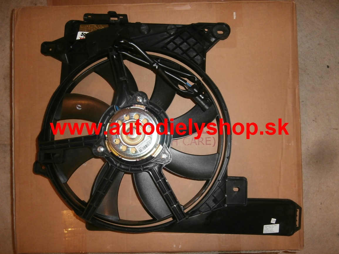 Opel Meriva 2/03- ventilátor chladiča vody 1,3CDTi-1,7DTi-1,7CDT
