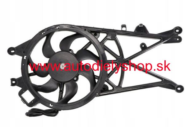 Opel Meriva 2/03- ventilátor chladiča klimy 1,3CDTi-1,7DTi-1,7CD
