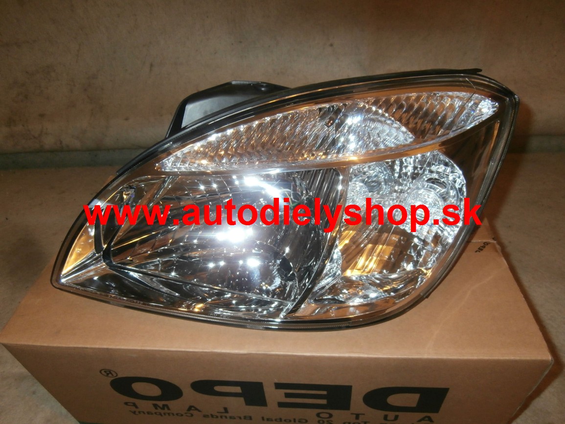 Kia RIO 7/2005-6/2011 svetlo H4 Ľavé / elektrické /