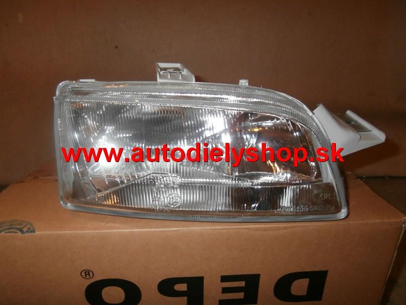Fiat Punto 93-8/99 svetlo H1+H1 pravé / typ HELLA / 