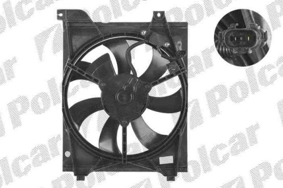 Kia RIO 7/2005-6/2011 ventilátor klimového chladiča 1,4i-1,6i