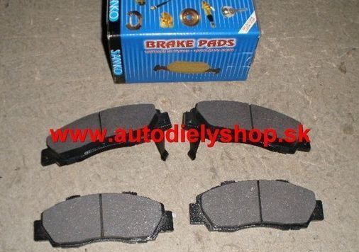Kia SORENTO 11/2009- predné platničky Sada / SAMKO /