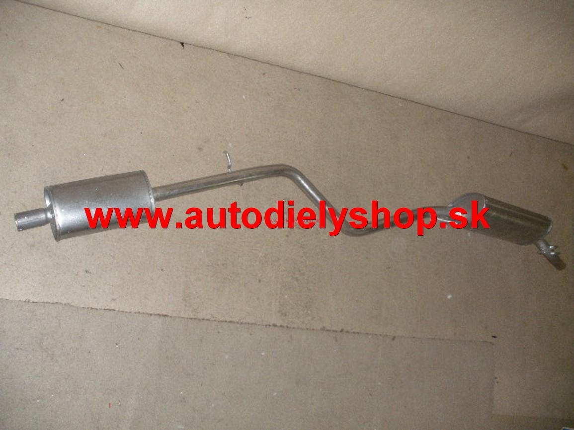  Fiat PUNTO I 75 9/95-99-Stred+zadný tlmič výfuku 1,2i/55kw,HB