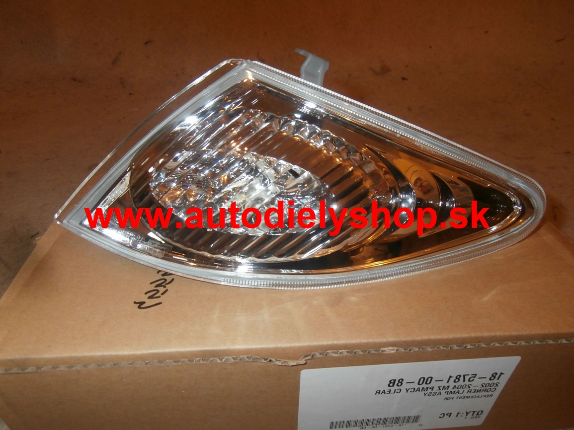 Mazda PREMACY 7/1999-12/2004 predné smerovka Ľavá / od r.v.02 /