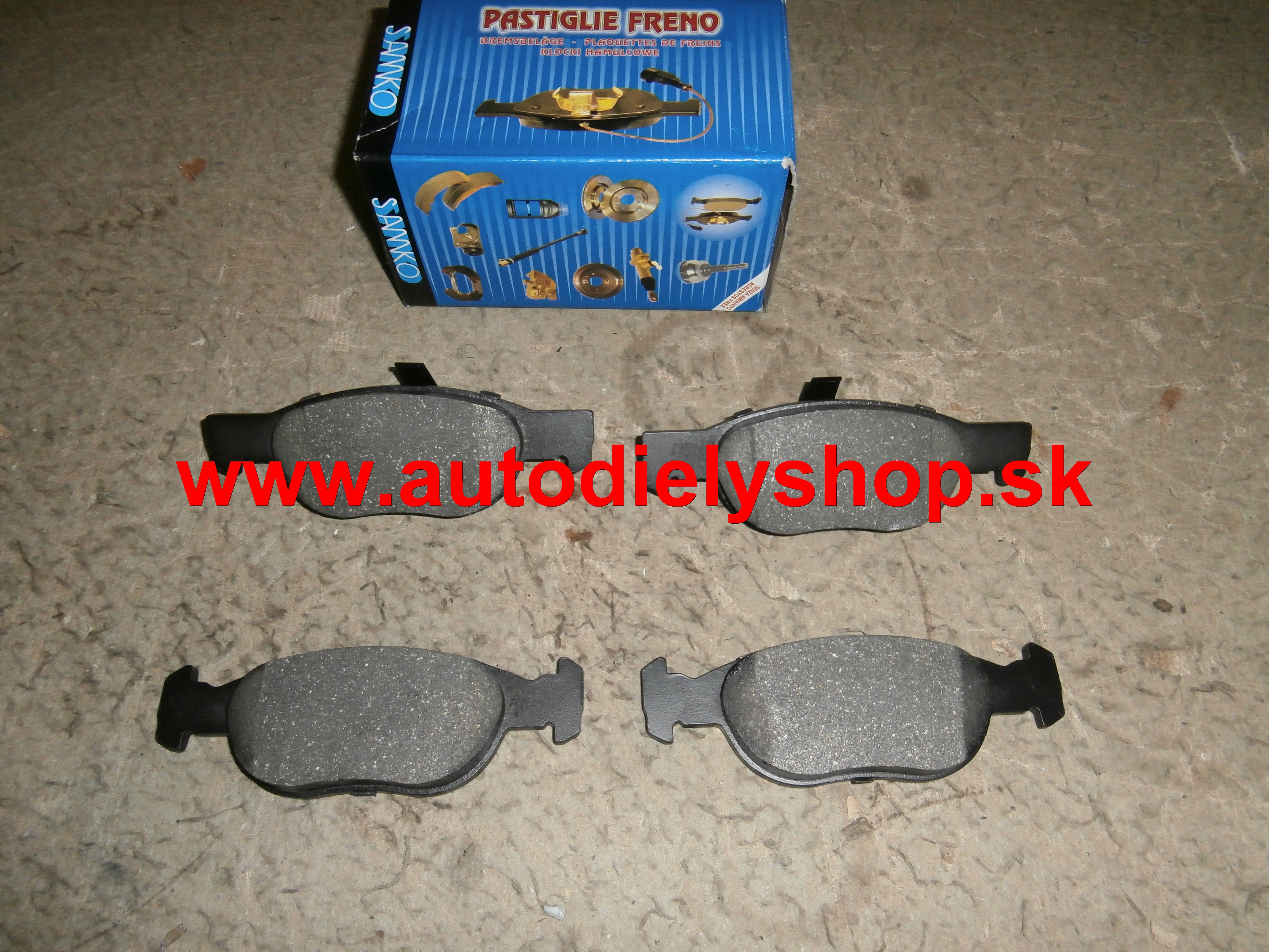  Fiat PUNTO 6/03- predné platničky Sada / CIFAM / typ ATE 