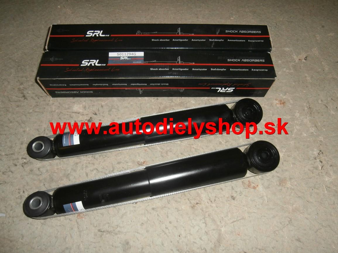  Fiat PUNTO 6/03- zadné tlmiče Sada 