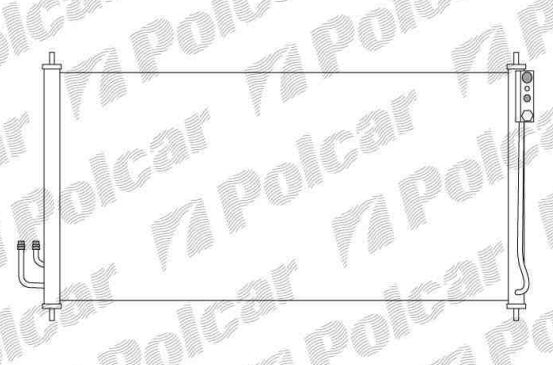 Nissan MURANO 3/05-10/2007 chladič klimi 3,5i V6