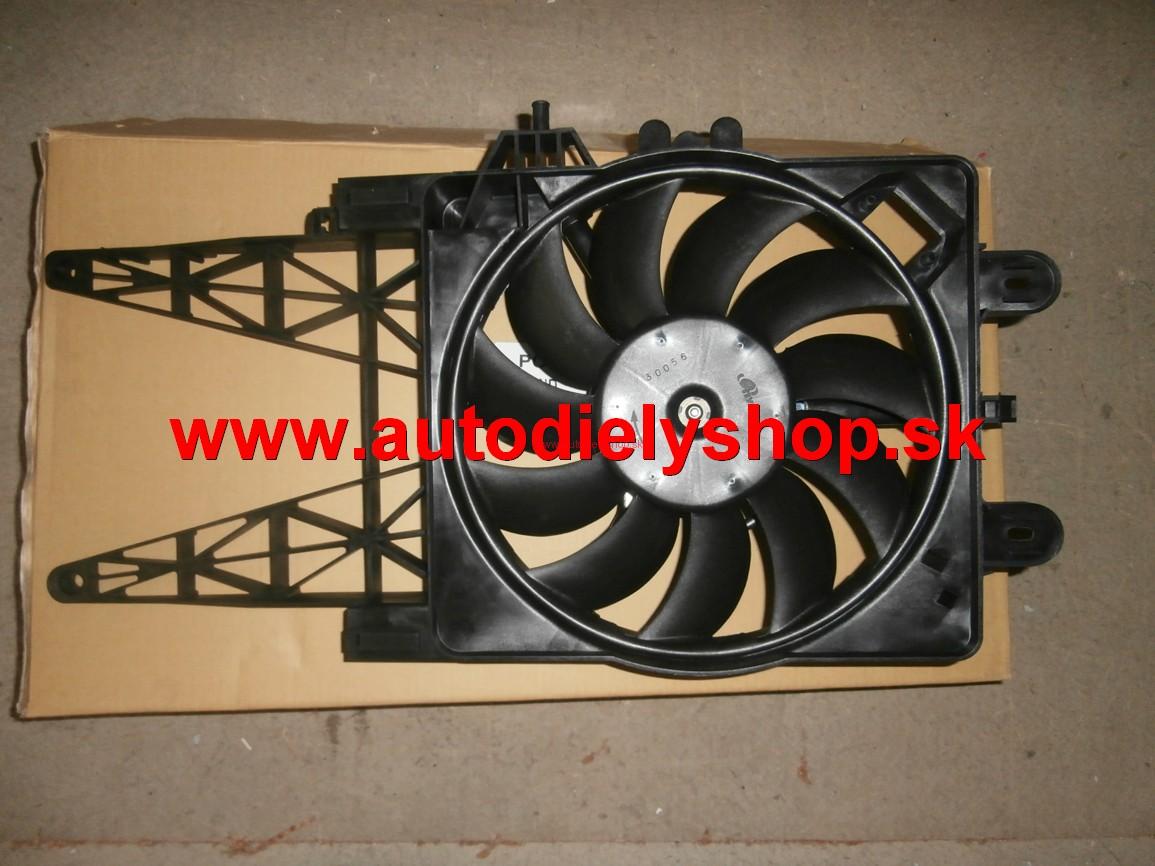  Fiat PUNTO 6/03-Ventilátor chladičov 1,2i bez AC, typ VALEO 