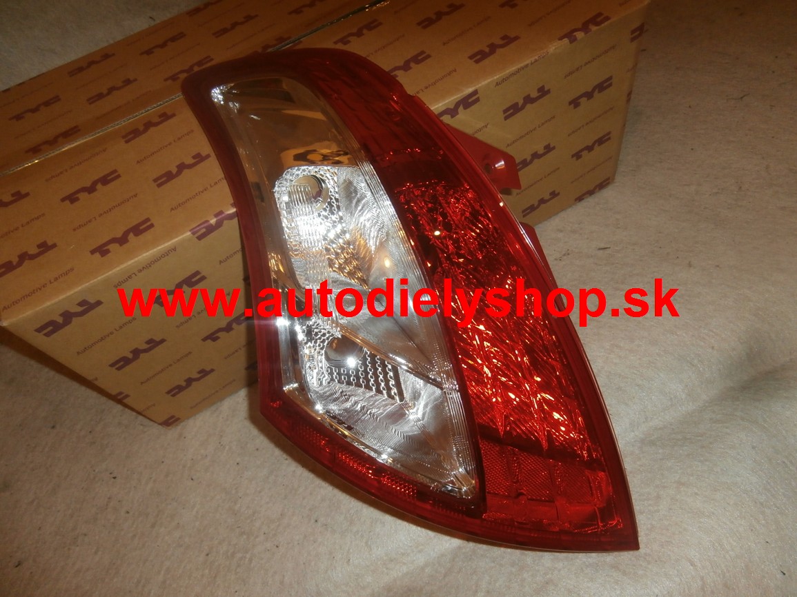 Suzuki SWIFT 9/2010- zadné svetlo Ľavé